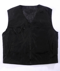 Vest with small Mobile power