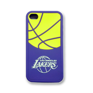 Lakers iphone4/4s silicone cover