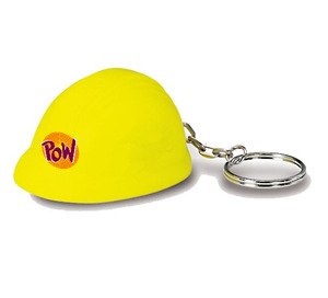 Mini Hat Stress Ball Keychain