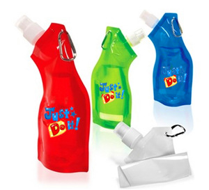13.5 oz Curvy Collapsible Water Bottle