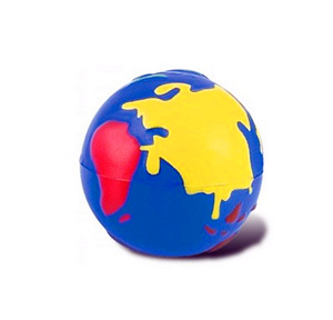 Custom global stress Ball