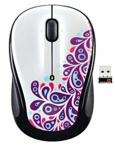 Wireless Mouse with Designed-for-Web Scrolling