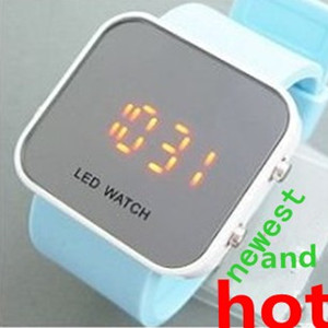 LED sillicon band watch